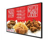 digital menu board | fast food menu board